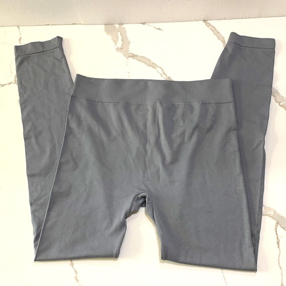 No Boundaries Grey Juniors Leggings Loungewear Stretch Spandex Yoga Pants XS 1